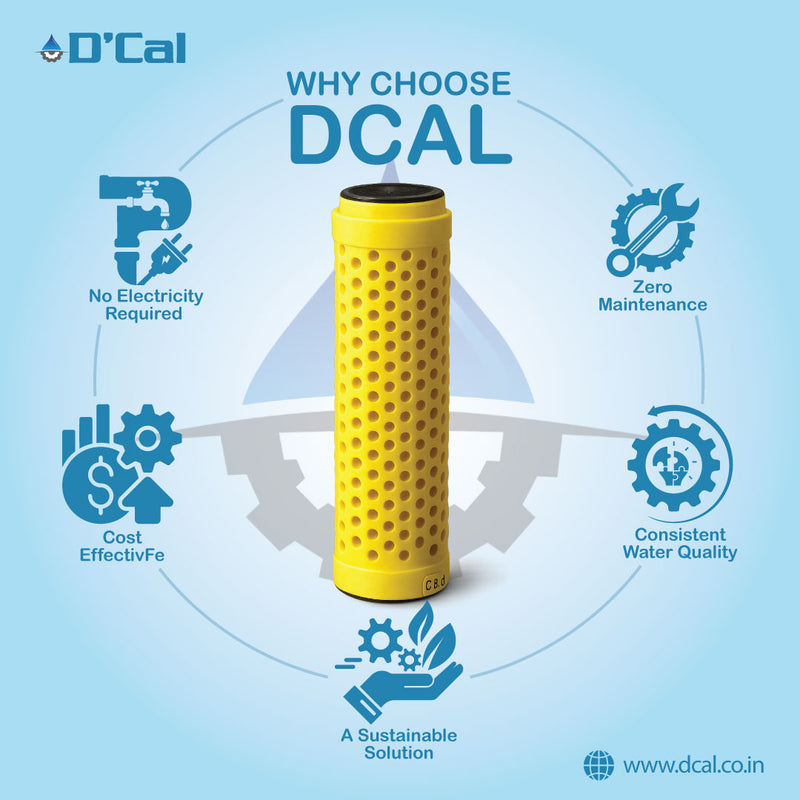 D'Cal Hard Water Softener Cartridge