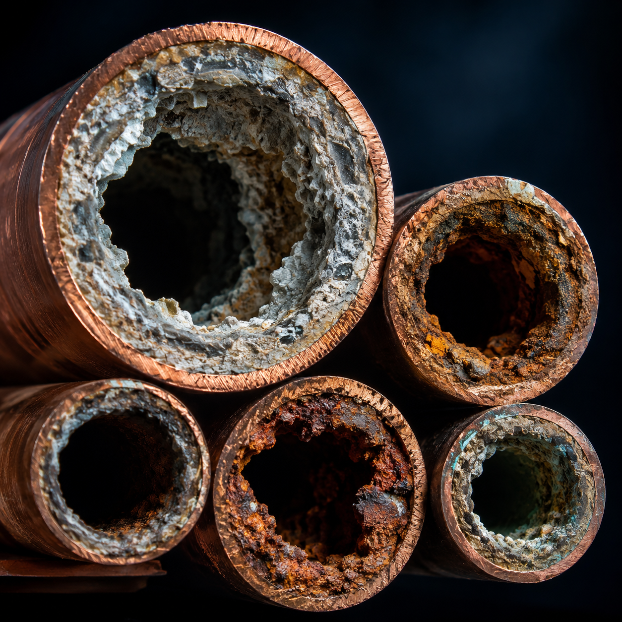 Corroded Pipes