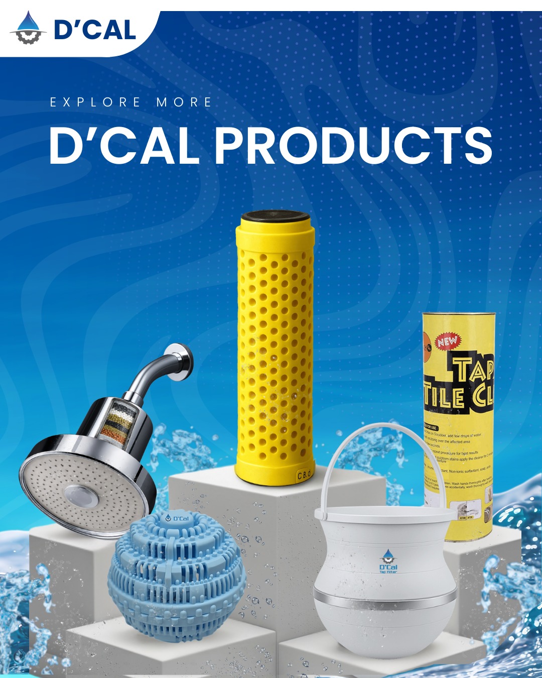 D'Cal product range